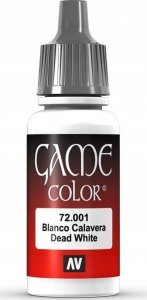 Vallejo Vallejo: 72.001 - Game Color - Dead White (18 ml) 1