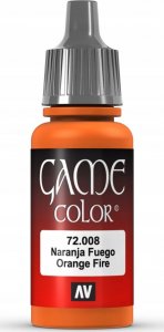 Vallejo Vallejo: 72.008 - Game Color - Orange Fire (18 ml) 1