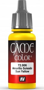 Vallejo Vallejo: 72.006 - Game Color - Sun Yellow (18 ml) 1