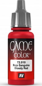 Vallejo Vallejo: 72.010 - Game Color - Bloddy Red (18 ml) 1