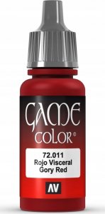 Vallejo Vallejo: 72.011 - Game Color - Gory Red (18 ml) 1