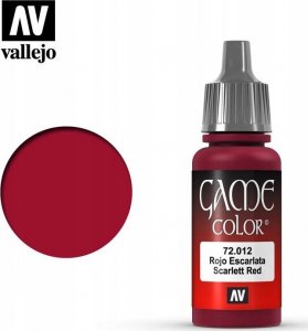 Vallejo Vallejo: 72.012 - Game Color - Scarlet Red (18 ml) 1