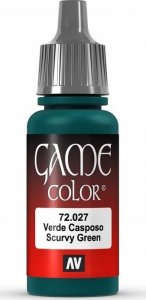 Vallejo Vallejo: 72.027 - Game Color - Scurvy Green (18 ml) 1