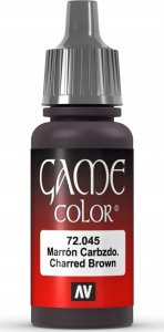 Vallejo Vallejo: 72.045 - Game Color - Charred Brown (18 ml) 1