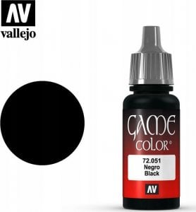 Vallejo Vallejo: 72.051 - Game Color - Black (18 ml) 1