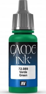 Vallejo Vallejo: 72.089 - Game Color - Ink - Green (18 ml) 1