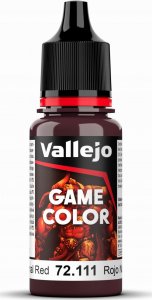 Vallejo Vallejo: 72.111 - Game Color - Nocturnal Red (18 ml) 1