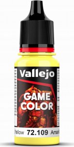 Vallejo Vallejo: 72.109 - Game Color - Toxic Yellow (18 ml) 1