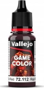 Vallejo Vallejo: 72.112 - Game Color - Evil Red (18 ml) 1