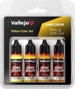 Vallejo Vallejo: 72.378 - Game Color - Yellow Color Set 4 x (18 ml) 1