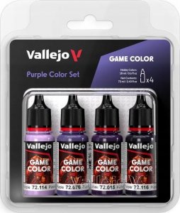 Vallejo Vallejo: 72.382 - Game Color - Purple Color Set 4 x (18 ml) 1