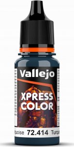 Vallejo Vallejo: 72.414 - Xpress Color - Caribbean Turquoise (18 ml) 1