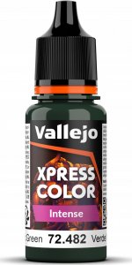 Vallejo Vallejo: 72.482 - Xpress Color Intense - Monastic Green (18 ml) 1