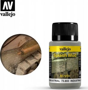 Vallejo Vallejo: 73.803 - Weathering FX - Splash Mud - Industrial (40 ml) 2