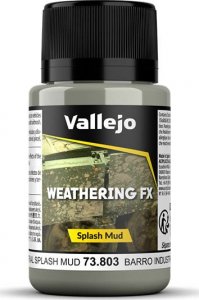 Vallejo Vallejo: 73.803 - Weathering FX - Splash Mud - Industrial (40 ml) 5