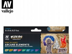 Vallejo Vallejo: Wizkids - Arcane Elements 8x8 ml 1