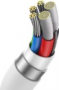 Kabel USB Baseus USB-C - USB-C 1 m Biały (1024213) 10