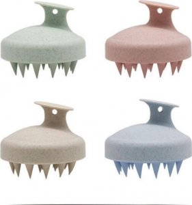 Masażer Yeye Szczotka BIO* do masażu głowy i mycia włosów YEYE Beżowy 7