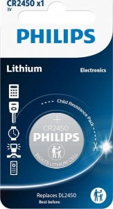Philips Bateria CR2450 guzikowa 3V Philips rtv 1