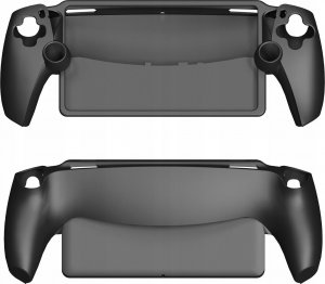 JYS Osłona Silikonowa Etui Case Futerał Grip Uchwyt do Konsoli Sony PlayStation Portal / PS Portal / P-S Portal / Czarny / P5183 8