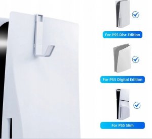 JYS 2x Uchwyt Wieszak Haczyk na Pad Pady Słuchawki do Sony PlayStation PS 5 PS5 / P5180 6