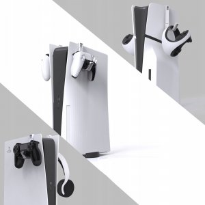 JYS 2x Uchwyt Wieszak Haczyk na Pad Pady Słuchawki do Sony PlayStation PS 5 PS5 / P5180 8