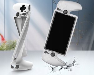 JYS Osłona Silikonowa Etui Case Futerał Grip Uchwyt do Konsoli Sony PlayStation Portal / PS Portal / P-S Portal / Biały / P5183 4