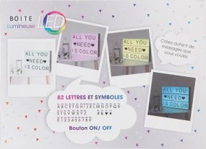 Ramka cyfrowa Atmosphera Podświetlana ramka CINEMA - rozmiar A4, LED 5