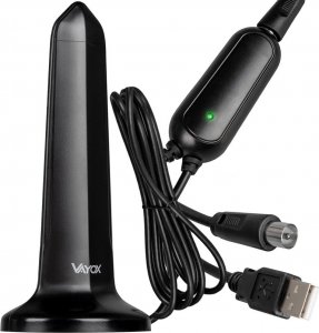 Antena RTV Vayox Antena pokojowa do odbioru TV naziemnej DVB-T/T2 VA0127 6
