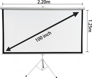 Ekran do projektora ExtraLink Projection Screen 3