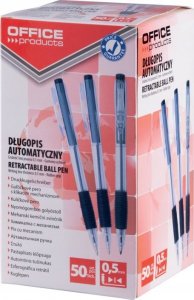 Office Products Długopis automatyczny OFFICE PRODUCTS, 0,7mm, zawieszka, czarny 2