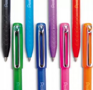 Pentel Długopis Pentel iZee BX457 czarny, CZARNY 4