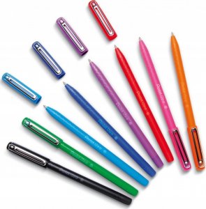 Pentel Długopis Pentel iZee BX457 różowy, RÓŻOWY 4
