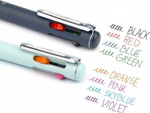 Pentel Długopis Pentel iZee Multipen BXC467 miętowy, MIĘTOWY 4