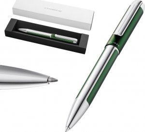 Pelikan Długopis PURA K40 Deep Green aluminium obrotowy na prezent PELIKAN 1