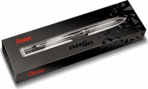 Pentel Pióro kulkowe Pentel EnerGel BL407 (wkład niebieski) jasnoniebieskie, JASNONIEBIESKI 3