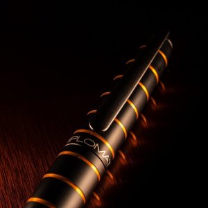 Diplomat Pióro wieczne DIPLOMAT Elox Ring, M, 14ct, czarne/pomarańczowe 6