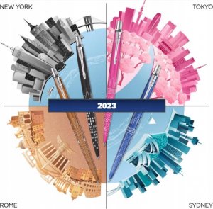 Parker Parker 2198197 długopis Niebieski Przyciskany długopis Średni 1 szt. 7