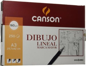 Canson Papier do rysowania Canson Basik Biały A3 250 Kartki 1