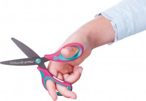 Pelikan Pelikan Griffix Uniwersalne Proste cięcie Niebieski, Różowy 3