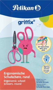 Pelikan Pelikan Griffix Uniwersalne Proste cięcie Niebieski, Różowy 5