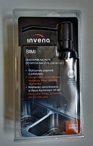 Dozownik do mydła Sourcing DISPENSER FOR LIQUID SOAP BLACK INVENA 6