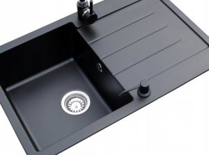 Dozownik do mydła Sourcing DISPENSER FOR LIQUID SOAP BLACK INVENA 8