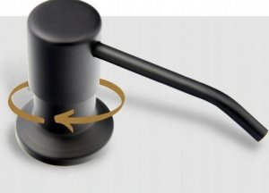 Dozownik do mydła Sourcing DISPENSER FOR LIQUID SOAP BLACK INVENA 10