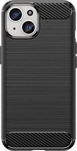 Braders Etui Carbon Case do iPhone 15 elastyczny czarny 1