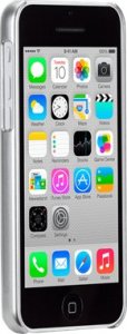 Case-Mate Case-mate Glimmer, Cover, Apple, iPhone 5C, Silver 2