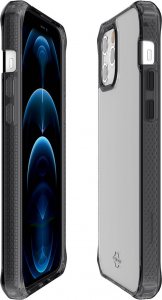 ITskins ITSKINS AP4P-HBMKC-BKTR, Cover, Apple, iPhone 12 Pro Max, 17 cm (6.7"), Black, Transparent 5