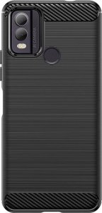 Braders Etui Carbon Case do Nokia C22 elastyczny czarny 1