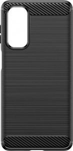 Braders Etui Carbon Case do Nokia C12 / Nokia C12 Pro / Nokia C12 Plus elastyczny czarny 3