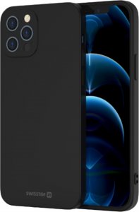 Swissten Soft Joy Case for IPhone 15 Pro Max Black 1